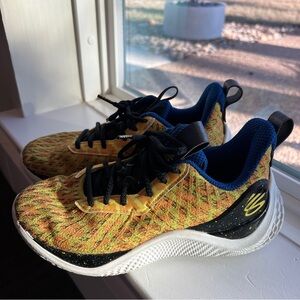 Under Armour Kids Curry 10 Bang Bang Yellow